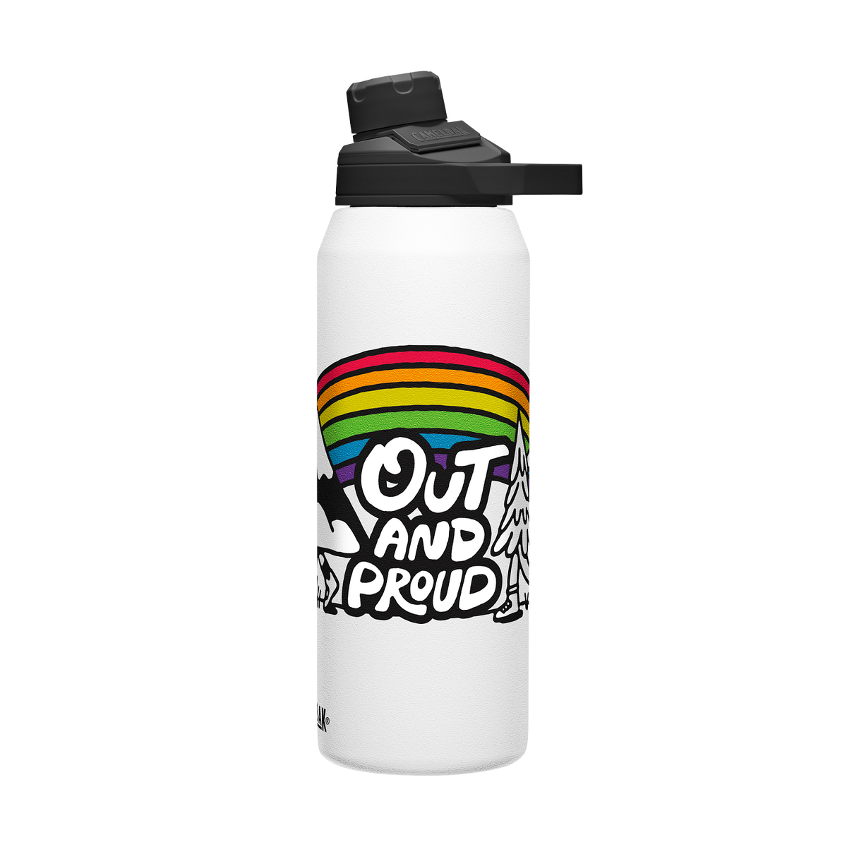 chute-mag-32-oz-water-bottle-insulated-stainless-steel-plus-cleanup-kit-pride-collection-limited-edition-w3 xhvxlhasbo